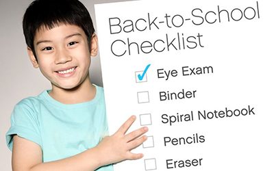 It’s Time for Back to School Eye Exams